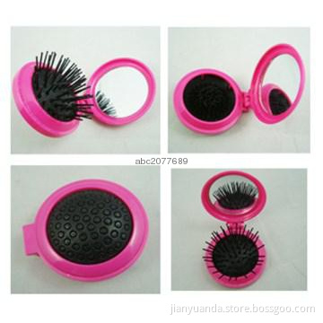 Plastic comb mirror&Hair brush mirror&Beauty care comb mirrors